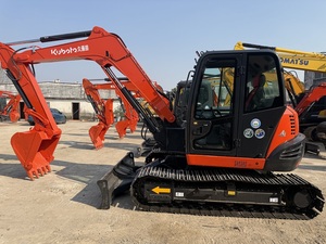 Excavadora Mini Usada Kubota KX185 de 8 Toneladas de Alta Calidad, Segunda Mano, Pocas Horas de Trabajo, con EPA/CE, en Existencia, Entrega Rápida - Product Image 3
