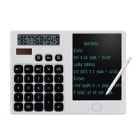Bảng Ghi Nhớ Kỹ Thuật Số Cầm Tay 6 Inch Bảng Máy Tính Màn Hình Lcd 12 Chữ Số Kèm Bảng Viết