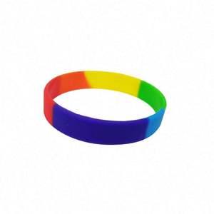 <span class=keywords><strong>2025</strong></span> מוצרים חדשים פרסום פרק כף היד להקות pvc גומי צמיד סיליקון - Product Image 2