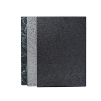 Planche en bois massif multicouche texturée gris argenté écologique E0 haute densité pour meubles de maison et décoration de cuisine