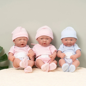 35CM 14 pulgadas Baby Dolls Cute Soft Silicone Baby Reborn Juguetes de silicona para niños Niñas Regalos Realista Full Dolls - Product Image 4