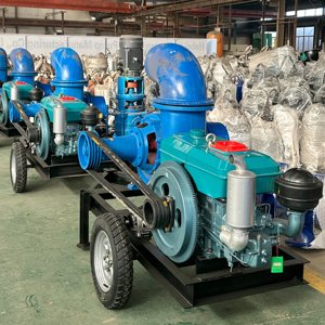 High Pressure Mixed Flow Pump 6 Inch Diesel Agriculture Irrigation Centrifugal Water Pump - Product Image 2