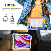 Étui pour tablette antichoc 360 Rotation support housse pour Redmi Pad Pro 12.1 pouces Xiaomi Pad 12.1 pouces avec sangle bandoulière