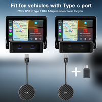 Adaptateur CarPlay sans fil pour iPhone Apple CarPlay Dongle OEM CarPlay filaire pour voitures Convertir le CarPlay filaire en sans fil