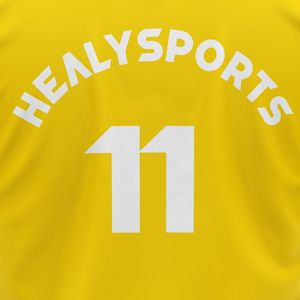 Vente en gros Maillot de baseball brodé sur mesure Nouveau design Sublimé Respirant Grande taille Col boutonné jaune vierge - Product Image 6