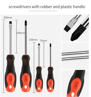 KAFUWELL H3606B Lot de 12 ensembles d'outils ménagers combinés pour outils à main avec sac en tissu de nylon