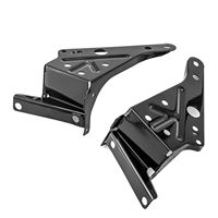Accessoires de Moto Support de Carénage Durable Noir Convient pour 14-24 Harley Street Glide FLHX Batwing