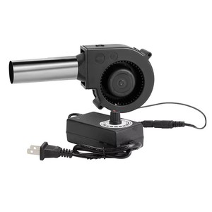 Souffleur à vitesse variable 12V DC - Ventilateur centrifuge pour poêle à bois/fourneau à huile usagée (compatible USB) - Product Image 3