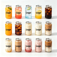 Couvercles en plastique à petite ouverture, qualité alimentaire, pour canettes de boissons, gâteaux, glaces, boissons gazeuses, jus, avec logo personnalisé, en PET transparent, type canette pop.