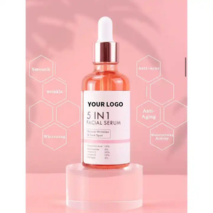 Suero Facial Líquido <span class=keywords><strong>5</strong></span> en 1 Antienvejecimiento con Vitamina C y E, Ácido Hialurónico, Niacinamida y Colágeno para el Cuidado de Arrugas y Manchas Oscuras OEM/ODM - Product Image 6