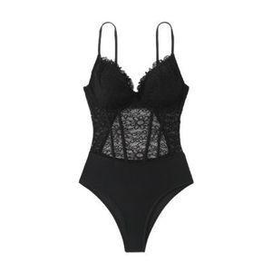 European and American style <b>thin</b> black design women's mesh see-through fashion inner layer European and American hot girl sexy - Product Image 5