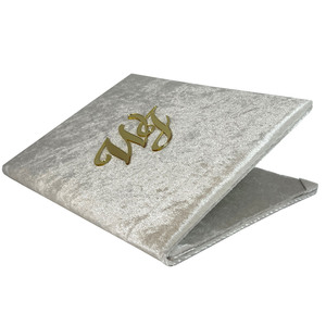 Folio de invitación de terciopelo de lujo. Terciopelo suave de primera calidad. Soporte para esquinas de cinta y bolsillo lateral. Hecho en Tailandia. - Product Image 2