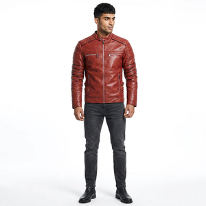 Casual Style Top Quality <b>Men's</b> Stylish <b>Leather</b> <b>Jackets</b> Good Quality <b>Men</b> <b>Leather</b> <b>Jacket</b> In Different Color <b>Leather</b> <b>jacket</b> for <b>men</b> - Product Image 1