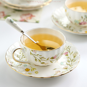 Nordic Style Gold Inlay Ceramic Mug <b>Coffee</b> Set Wholesale Pumpkin Cup and Saucer for Your Daily Beverages - Product Image 3