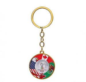 Porte-clés Emblème Édition 2026 en Métal Durable, Cadeau de Collection pour Fans, Souvenir de Ville Hôtesse, Vente Chaude, En Gros, Prêt à Expédier - Product Image 6