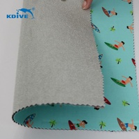 Vente directe d'usine 1mm 2mm 3mm 7mm Tissu en néoprène imprimé de différentes couleurs personnalisées