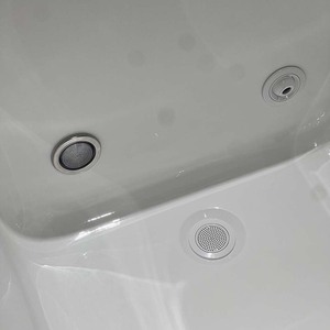 Acrylic Gym Athletes Cold Plunge Tub Indoor Outdoor Ice Bath Tub With LED Light