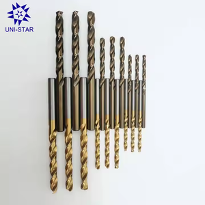 Broca helicoidal de acero de alta velocidad completamente molida 4241 brocas de vástago recto HSS - Product Image 1