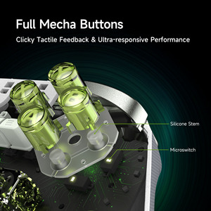 Với TMR Cần Điều Khiển Đa Nền Tảng Gamepad 2-Cách Kích Hoạt Khóa Sạc Dock EasySMX D10 Chơi Game Điều Khiển Cho Chuyển Đổi - Product Image 4