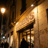 Enseigne personnalisée en lettres lumineuses LED étanches pour l'extérieur, effet ciel étoilé, pour restaurant, café, bar, salon, boutique, hôtel, magasin