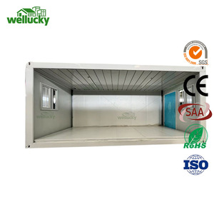 Wellucky, складной стальной дом, переносная ветростойкая кабина для использования в магазине с быстроразъемным контейнером - Product Image 2