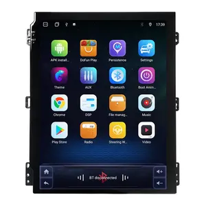 9.7 -inch tesla style 2 din general vertical wireless Carplay touch screen car DVD player GPS navigation system