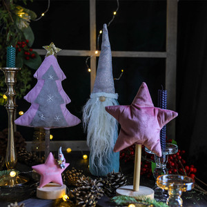 Père Noël Nouvel An Figurine Elfe Décoration de Bureau Vitrine Cadeau de Noël Modèle <span class=keywords><strong>000000</strong></span> - Product Image 6