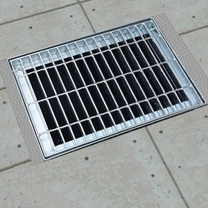 Grille de drainage en acier inoxydable galvanisé anti-corrosion <span class=keywords><strong>pour</strong></span> allées extérieures, plateformes, passerelles et parkings (vente en gros) - Product Image 5