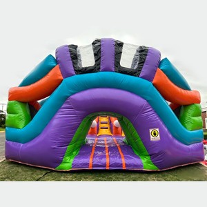 Château gonflable commercial pour enfants - Rose/Jaune/Noir en PVC pour locations <span class=keywords><strong>de</strong></span> fêtes - Product Image 6