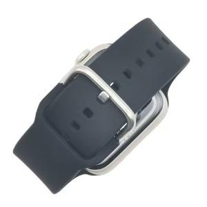 Sport-Silikonarmband mit Metallschnalle für Apple Watch Ultra 8 7 6 5 4 <span class=keywords><strong>3</strong></span> <span class=keywords><strong>2</strong></span> 1 SE, weiches, schweißfestes Armband - Product Image 4