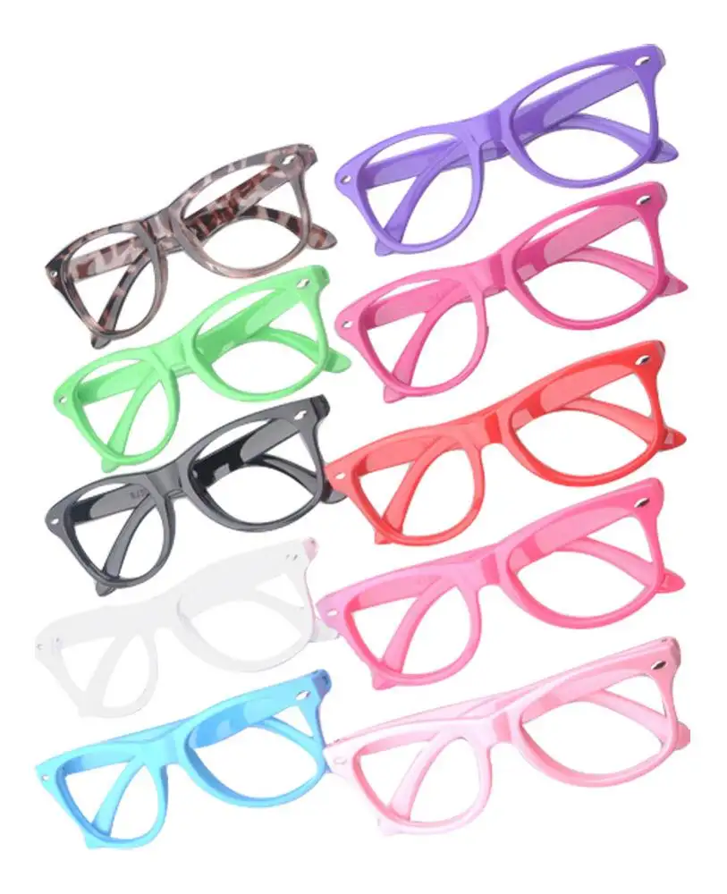 New Clear Classic Style Kids Costume Glasses Perfect for Parties Hipsters Nerd BP6230