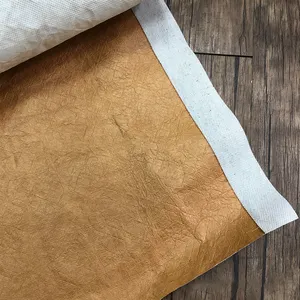 Eco-friendly Degradable Wood Fibre Tyvek Washable Kraft Paper Roll