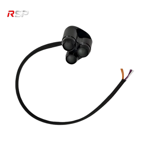 Nuevo Interruptor <span class=keywords><strong>de</strong></span> Manillar <span class=keywords><strong>de</strong></span> Motocicleta RSP CNC <span class=keywords><strong>de</strong></span> Aluminio con 3 Botones, 2 <span class=keywords><strong>de</strong></span> Retención y 1 Momentáneo, Control Universal para Luces y <span class=keywords><strong>Bocina</strong></span>, Accesorios 1 - Product Image 6