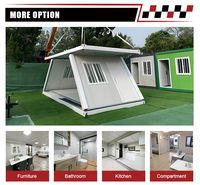 Cammi House Z Fold Container House 20ft Maison Conteneur Pliable Préfabriquée Écologique Montage Rapide Certifiée ISO Bâtiment de Bureau Moderne Hôtel