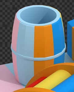 Forma de Espuma Suave Amarilla para Área de Juegos, Uso Comercial en Interiores - Product Image 4