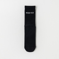 Chaussettes de yoga pour femmes, mi-mollet, fines, d'été, pour fitness, danse, Pilates, antidérapantes, personnalisées, pour le sport et la danse