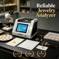 Gold Analyzer High Precision Instrument Qualitative Quantitative Tester for Antique Jewelry and Precious Metal Market