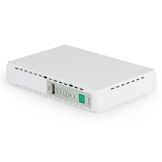 SKE Mini DC Portable UPS POE432 Output 17W with Lithium Battery POE 15V 24V DC 5V 9V 12v  for WiFi Router and CCTV