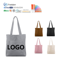 Sac fourre-tout en toile 100 % coton, très vendu, réutilisable et écologique, unisexe, avec poches, impression personnalisée pour les courses et l'usage quotidien.