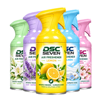 Désodorisant Écologique Longue Durée en Aérosol – Rafraîchit Instantanément l'Ambiance : Lys, Lavande, Citron, Lin, Cerise