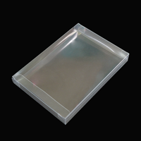 Boîtes en plastique PVC PET transparentes personnalisables Logo personnalisé Accepté pour l'emballage de cadeaux végétaux Pliables et flexibles