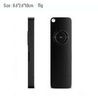 Lecteur MP3 portable avec prise USB directe et haut-parleur intégré pour la lecture de musique sportive/extérieure