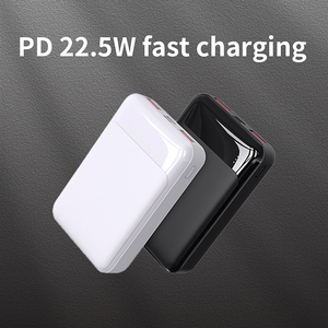 Batterie externe universelle portable ultra-compacte 22,5 W avec logo personnalisé, 10000 mAh, double port USB - Product Image 2