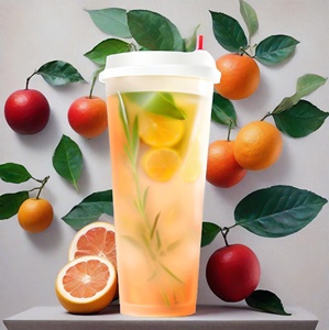 Vente <span class=keywords><strong>en</strong></span> gros Gobelets à eau jetables <span class=keywords><strong>en</strong></span> <span class=keywords><strong>plastique</strong></span> de 24Oz 32Oz <span class=keywords><strong>Verre</strong></span> de thermoformage PP transparent <span class=keywords><strong>pour</strong></span> thé et boissons avec logo personnalisé - Product Image 3