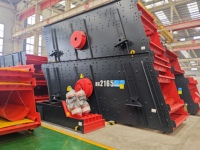 Neuer Hocheffizienter Hongxing Kreisvibrationssieb HX Serie 3HX2165 mit 75-700t/h Kapazität, Motorbetriebener Siebschüttler für Erz