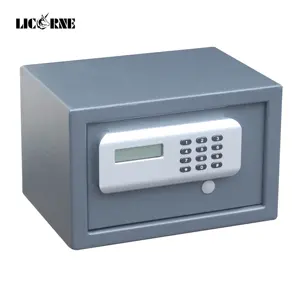 LICORNE Electronic Motorized System Home and Office Small LCD Mini Safes Kids Money Box