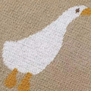 100% manta de algodón orgánico para bebé, diseño de punto Jacquard sólido, herencia de ganchillo, portador de cochecito, envoltura súper suave - Product Image 3