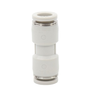 AIRTOC PU4-6-8-10-12pneumatic <b>Quickly</b> Coupler Metal Hose Lock Tube Wire Splitter Release Pipe <b>Connector</b> Hydraulic Fitting - Product Image 1