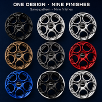 Jantes forgées en bronze à 5 trous, 3 pièces, 22x12 5x120 ET35 6061 T6, jantes profondes personnalisées pour Land Rover