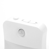 Lampe de nuit LED à détecteur de mouvement à brancher sur prise murale, allumage et extinction automatiques, pour chambre à coucher, escalier, couloir, armoire, usage domestique